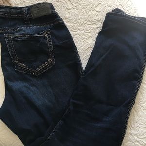 Silver Suki Straight Leg Jeans